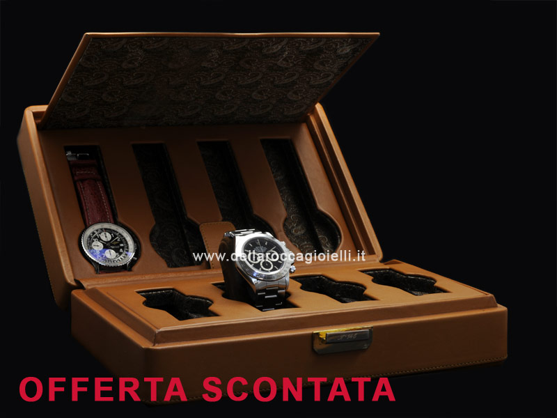 Scatola del Tempo 4+4 - portaorologi :: Della Rocca Gioielli