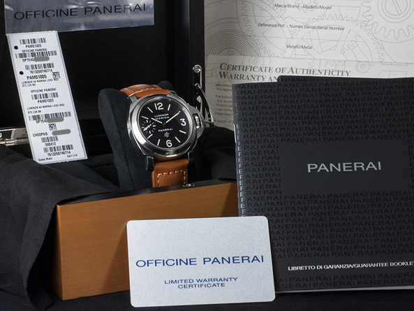 Officine Panerai Introduces a New Entry Level 8-days Manual Wind Movement -  Caliber P.5000 - Monochrome Watches