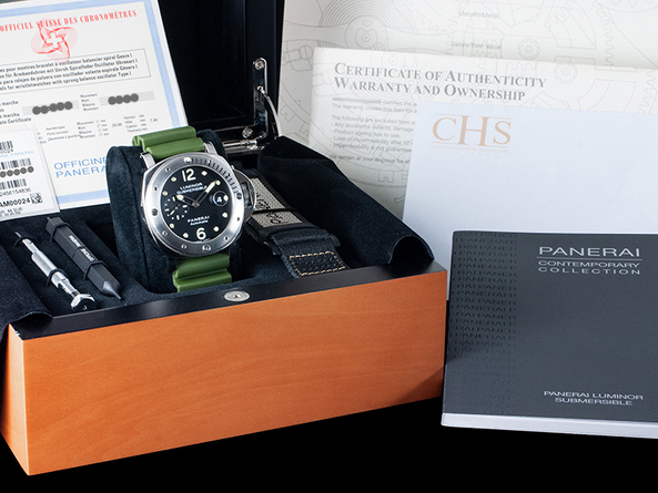 Officine Panerai Submersible Bronzo Blu Abisso – Element iN Time NYC